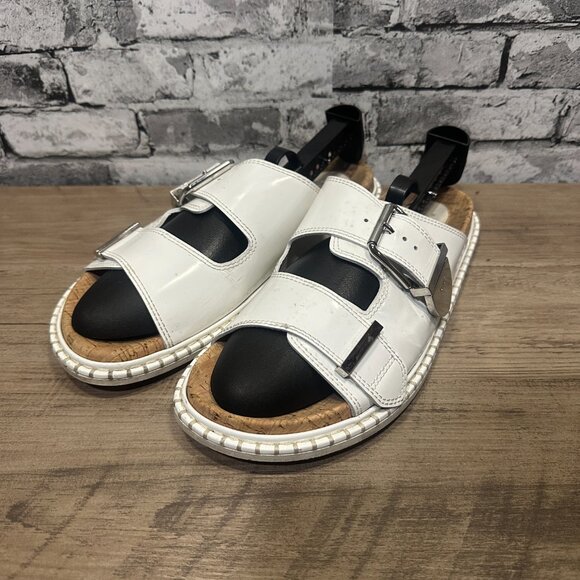 EUC Chole White “Rebecca” Sandals Women's Size 41 - Picture 7 of 16
